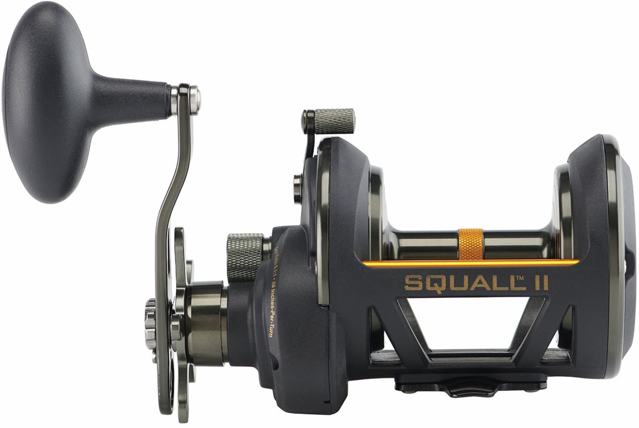 Penn SQLII40SD Squall II Star Drag Reel - TackleDirect