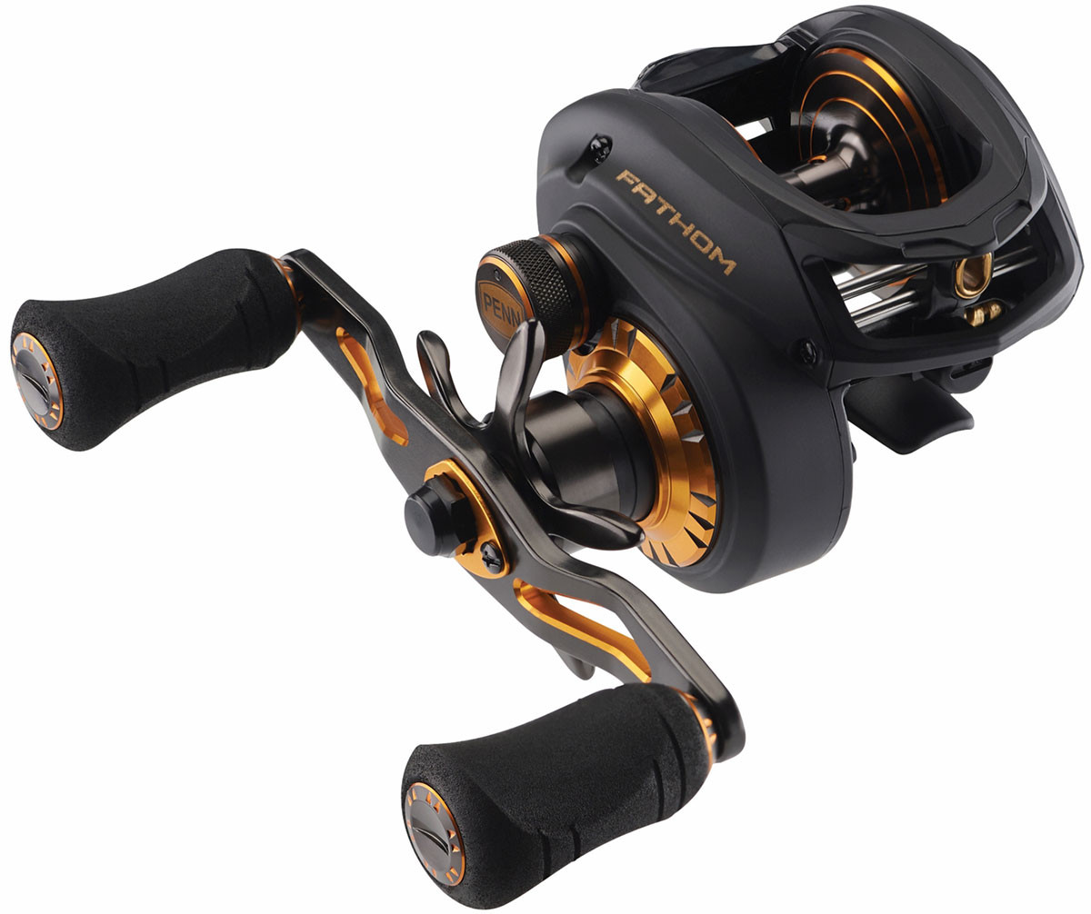 Penn FTH300LP Fathom Low-Profile Baitcasting Reel - TackleDirect