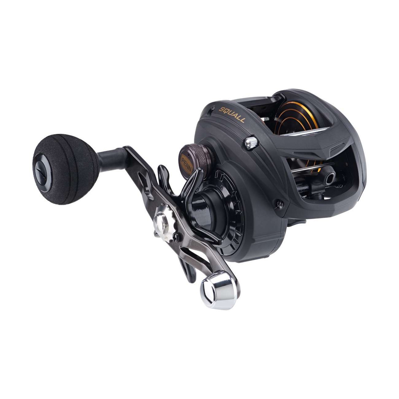 Penn SQL400LP Squall Low Profile Baitcasting Reel - TackleDirect