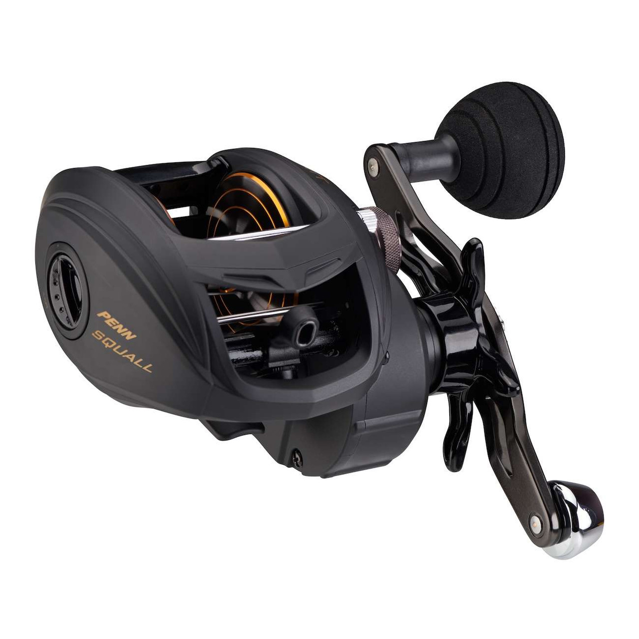 Penn SQL400LPLH Squall Low Profile Baitcasting Reel - TackleDirect