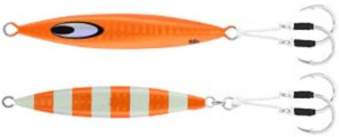 Daiwa Saltiga SK Jig - 50g - Zebra Orange - TackleDirect