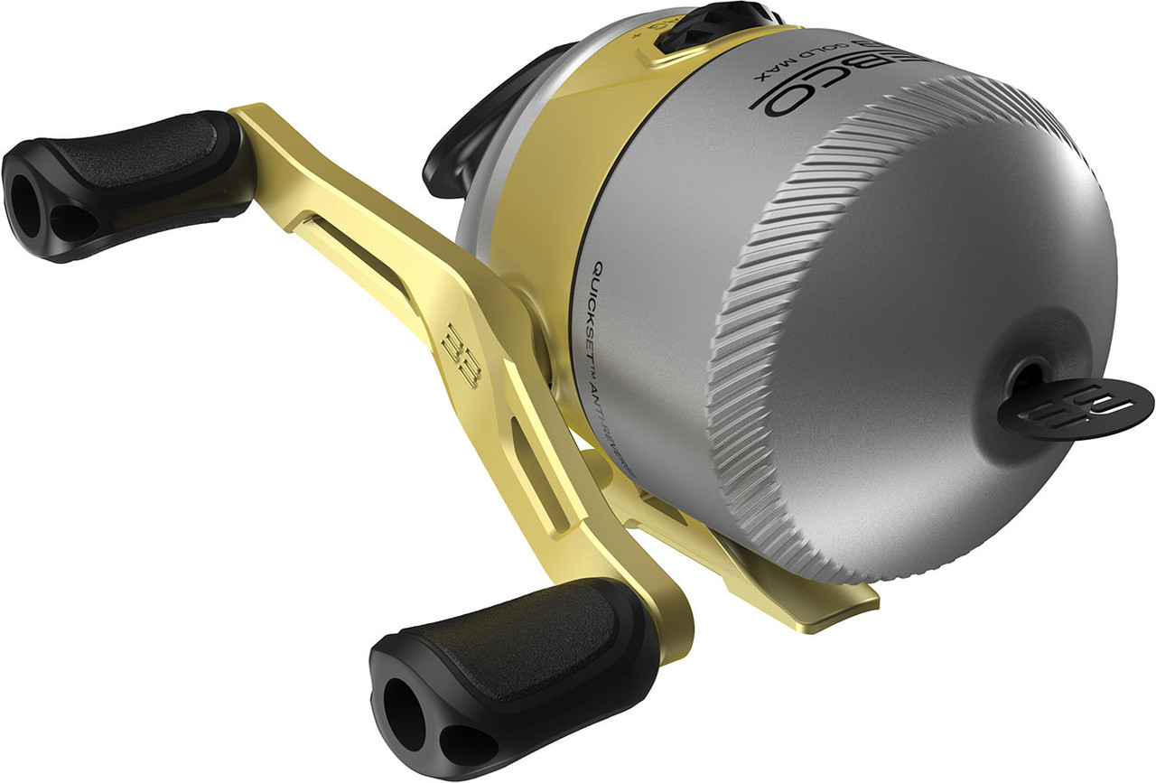 Zebco 33 MAX Gold Spincast Reel - TackleDirect