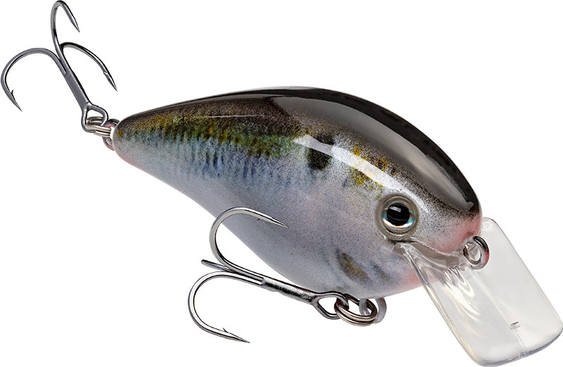 Lot De 3 Leurres Strike King KVD1.5 Hard Knock - Crankbait Bec Carré, Pour Pêche Eau Douce & Mer