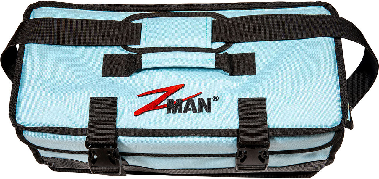 Z-Man ElaZtech Bait LockerZ - Blue/Black - TackleDirect