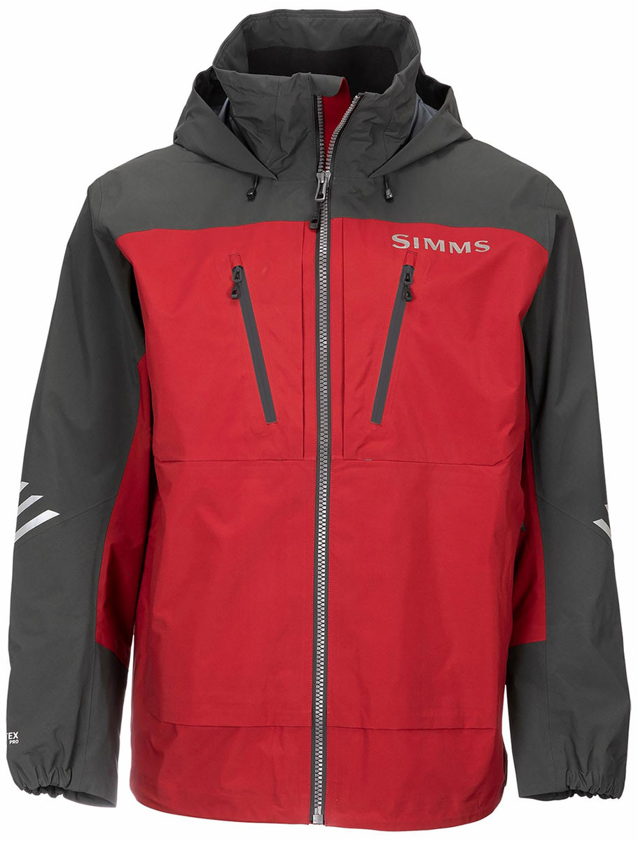 Simms PG-13048 ProDry Jacket - Auburn Red - TackleDirect