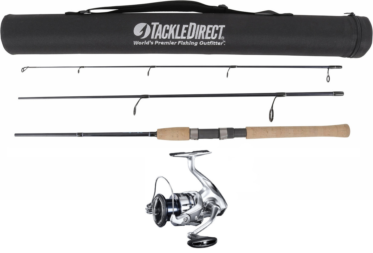TackleDirect Silver Hook/Shimano Stradic FL 3000 Travel Combo