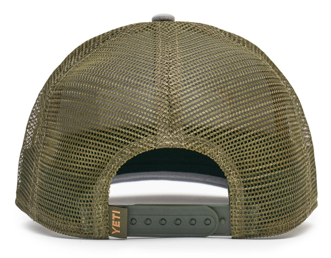 YETI Duck Stamp Trucker Hat Gray TackleDirect