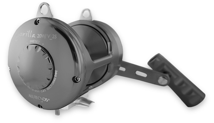 Alutecnos Albacore 20W-V 2-Speed Gorilla Reels - TackleDirect