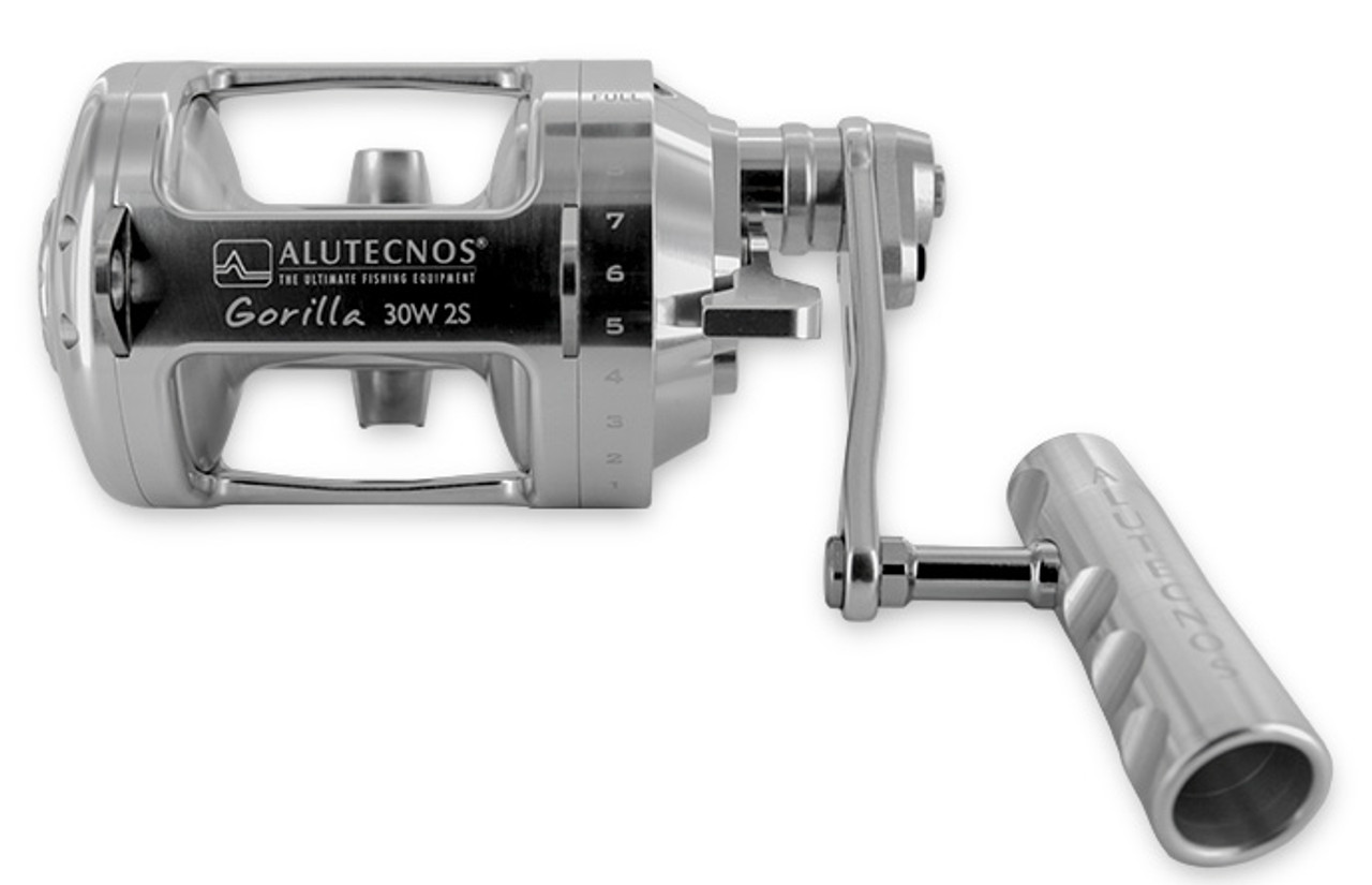 Alutecnos Albacore 30W 2-Speed Gorilla Reels - TackleDirect
