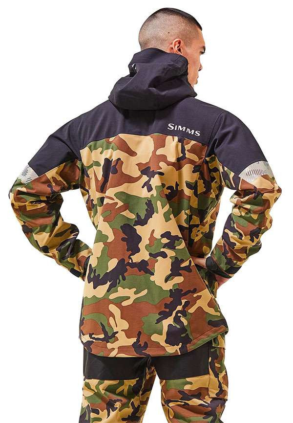 ウェア Simms CX Jacket Woodland Camo S Simms CX Jacket - Woodland Camo - TackleDirect