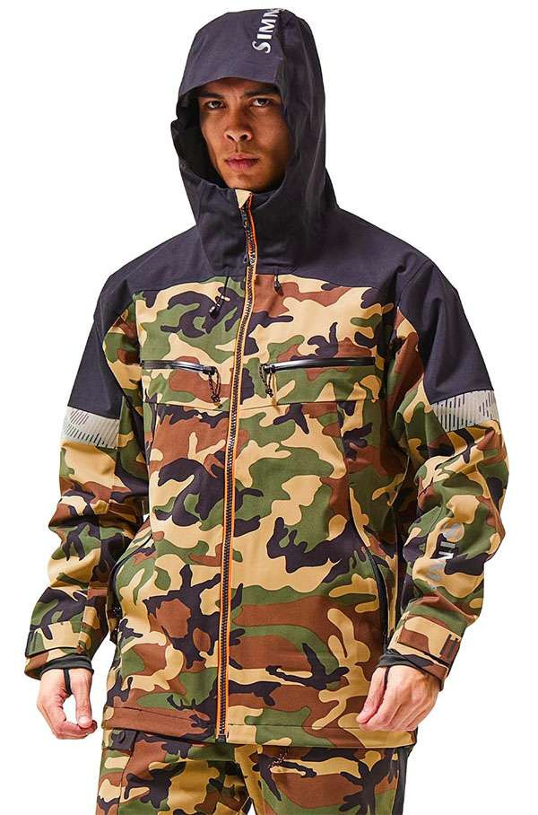 ウェア Simms CX Jacket Woodland Camo S Simms CX Jacket - Woodland Camo - TackleDirect