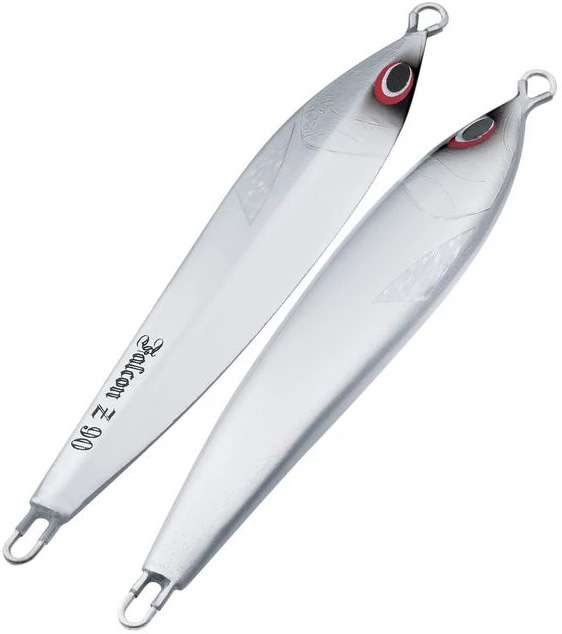 Sea Falcon Z Slide Jig 120g Silver Plain Holo TackleDirect