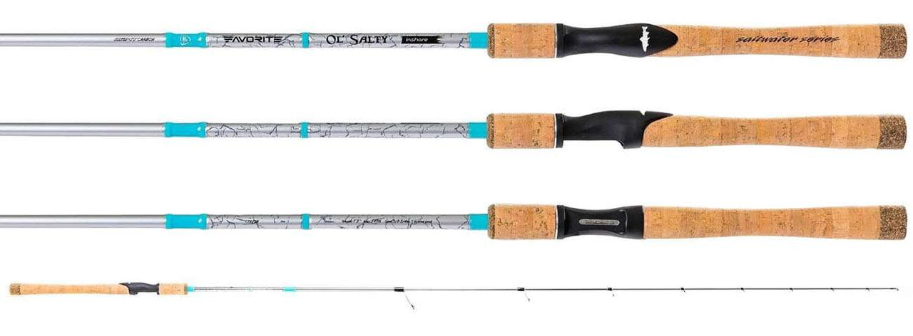 Favorite Salt Rods Favorite Ol Salty Spinning Rods - TackleDirect