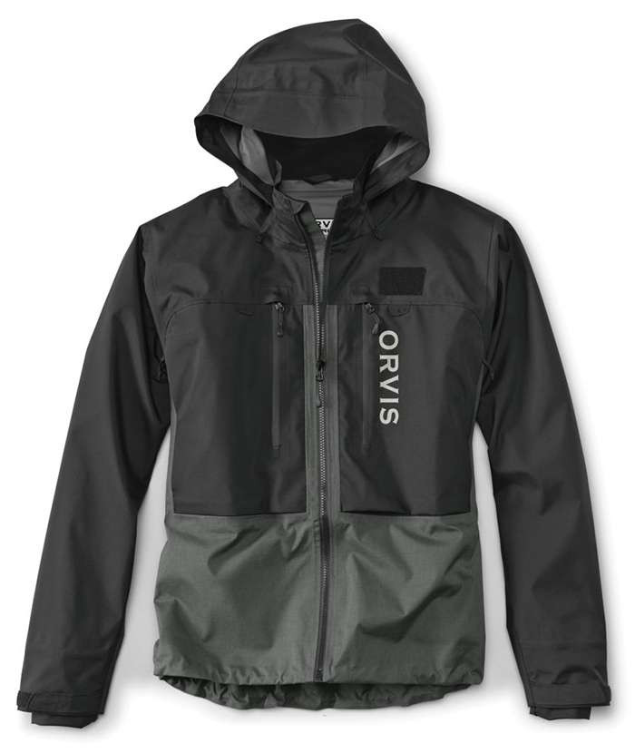 Orvis Pro Wading Jacket - Black/Ash - TackleDirect