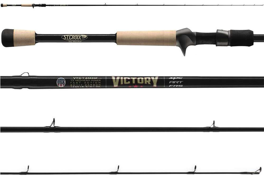 St. Croix VTC711HMF Victory Bass Casting Rod - TackleDirect