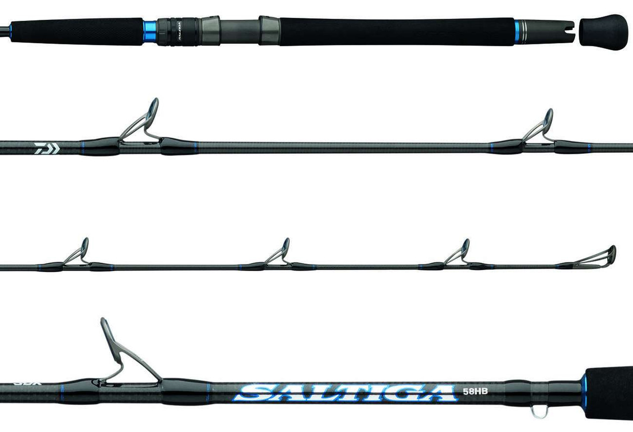 Daiwa SLTGJ58XHB Saltiga Jigging Conventional Rod - TackleDirect