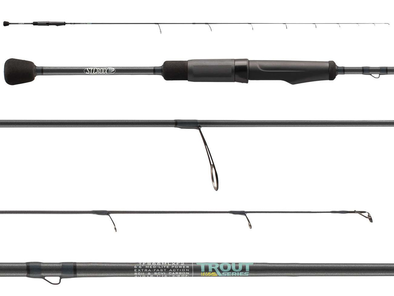 St. Croix TFS69MLXF2 Trout Series Spinning Rod - TackleDirect