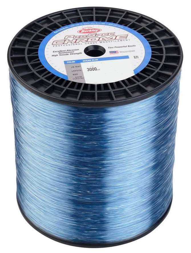 berkley electric blue fishing line Trilene Big Game 30 lb / Green Tested and approved by Berkleys top Saltwater Captains and Guides ProSpec Chrome Braid 50 lb