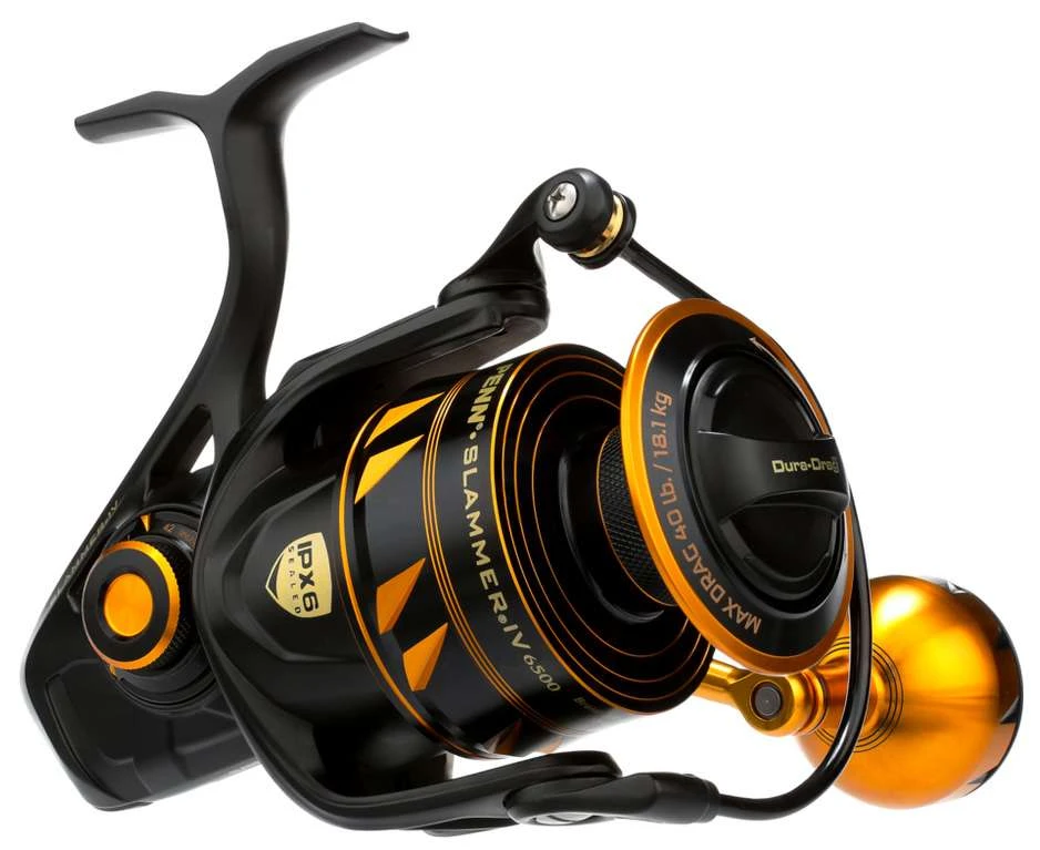 リール PENN SLAMMER IV 6500 Penn SLAIV6500 Slammer IV Spinning Reel - TackleDirect