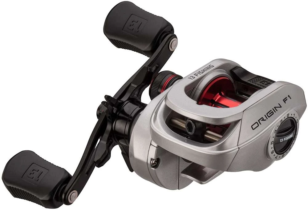 13 fishing origin a baitcast reel 1 Casting Reverse and reliable heart of 5 Total Ball Bearings. 13 Fishing OF1-8.1-RH Origin F1