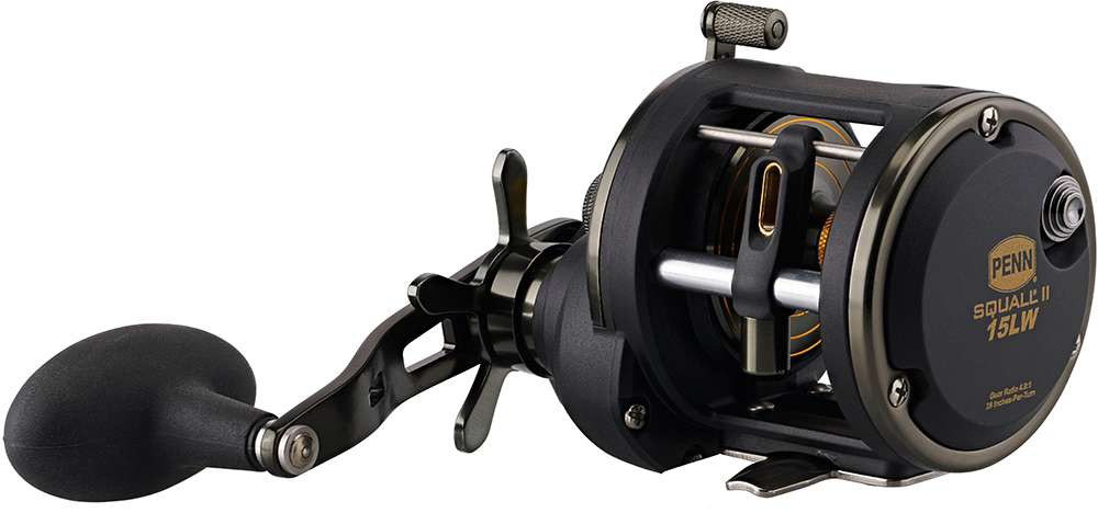Penn SQLII15LW Squall II Level Wind Conventional Reel - TackleDirect