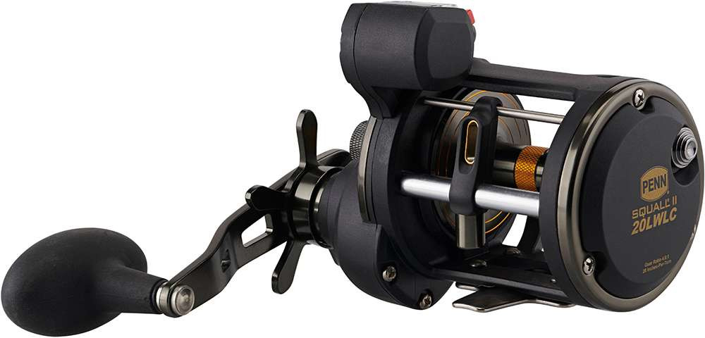 Penn SQLII20LWLC Squall II Level Wind Conventional Reel - TackleDirect
