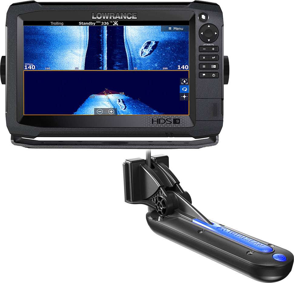 Lowrance 000-13683-001 HDS-9 Carbon MFD Bundle - TackleDirect