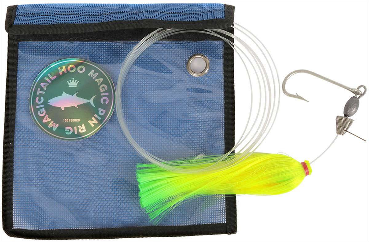 MagicTail Hoo Magic Pin Rigged Trolling Heads 6oz TackleDirect