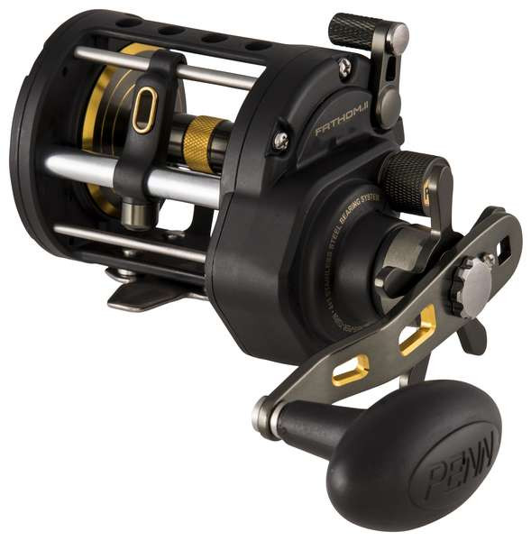 Penn Fathom II FTHII15LWLH Level Wind Reel - TackleDirect