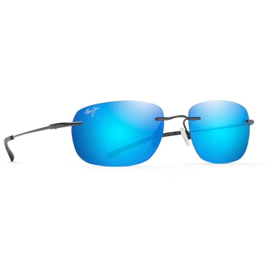 Maui Jim Nanea Sunglasses - Gunmetal/Blue Hawaii - TackleDirect