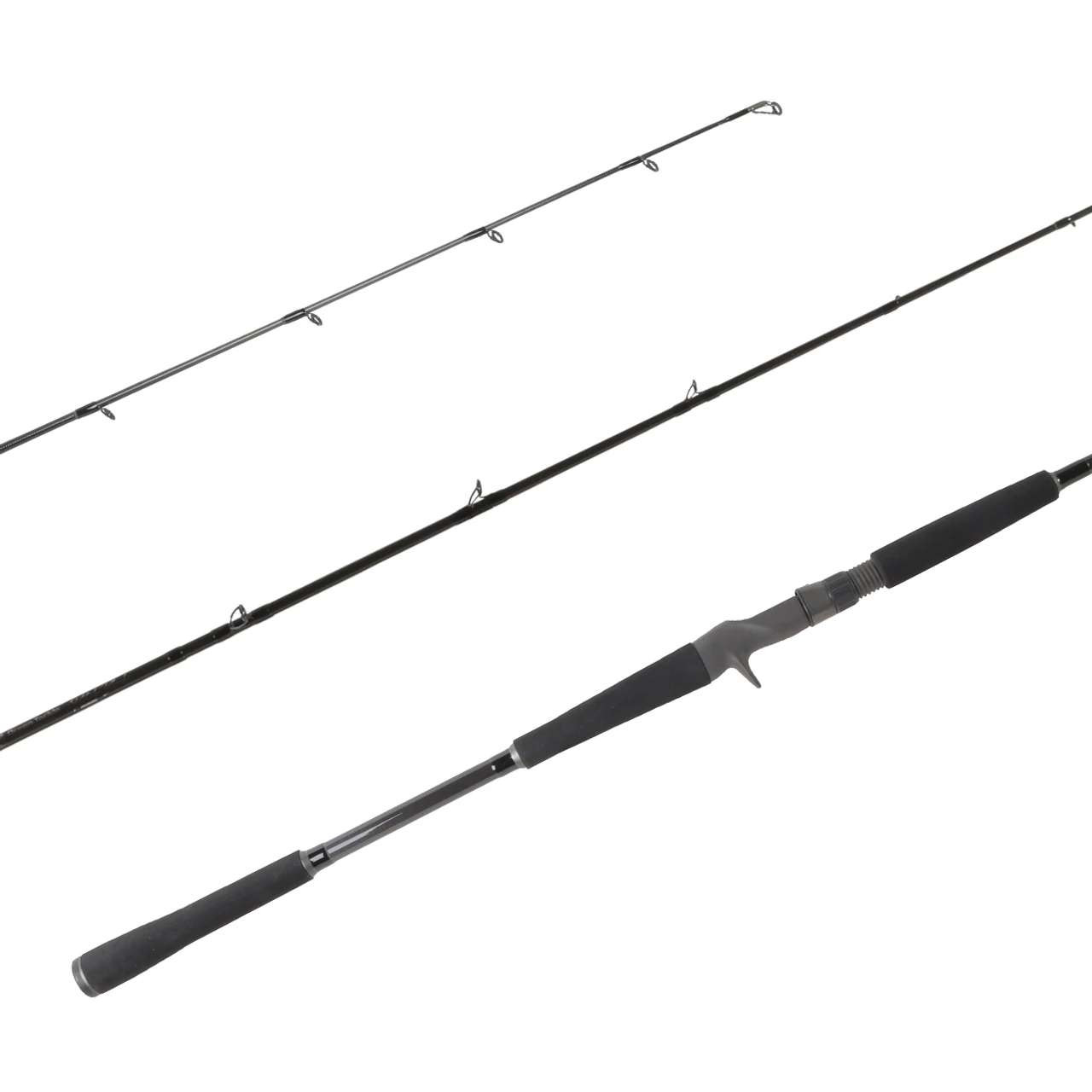 Ocean Tackle International OTI-LBI701MHFA Pitch Black Inshore