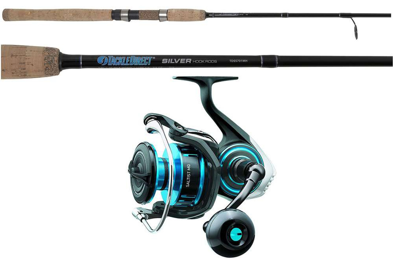 TackleDirect SALTISTMQ3000D-XH/TDSS701MH Silver Hook