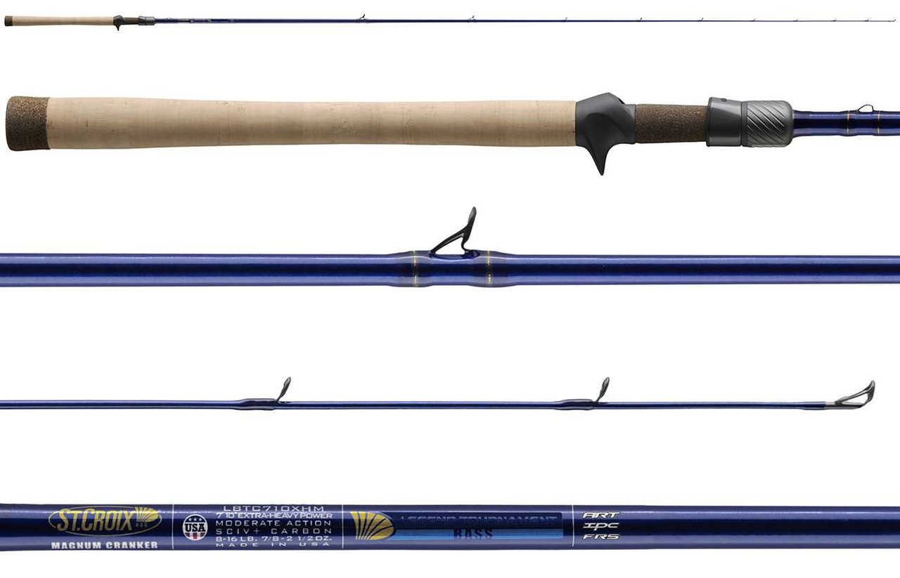 St. Croix LBTC710XHM Legend Tournament Bass Casting Rod - TackleDirect