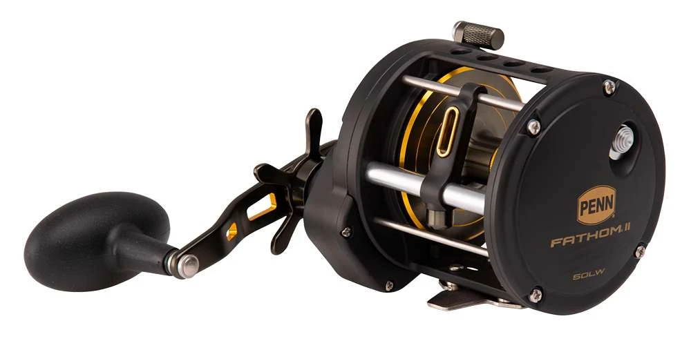 Penn Fathom II FTHII50LW Level Wind Reel - TackleDirect Penn Fathom II FTHII50LW Level Wind Reel - TackleDirect