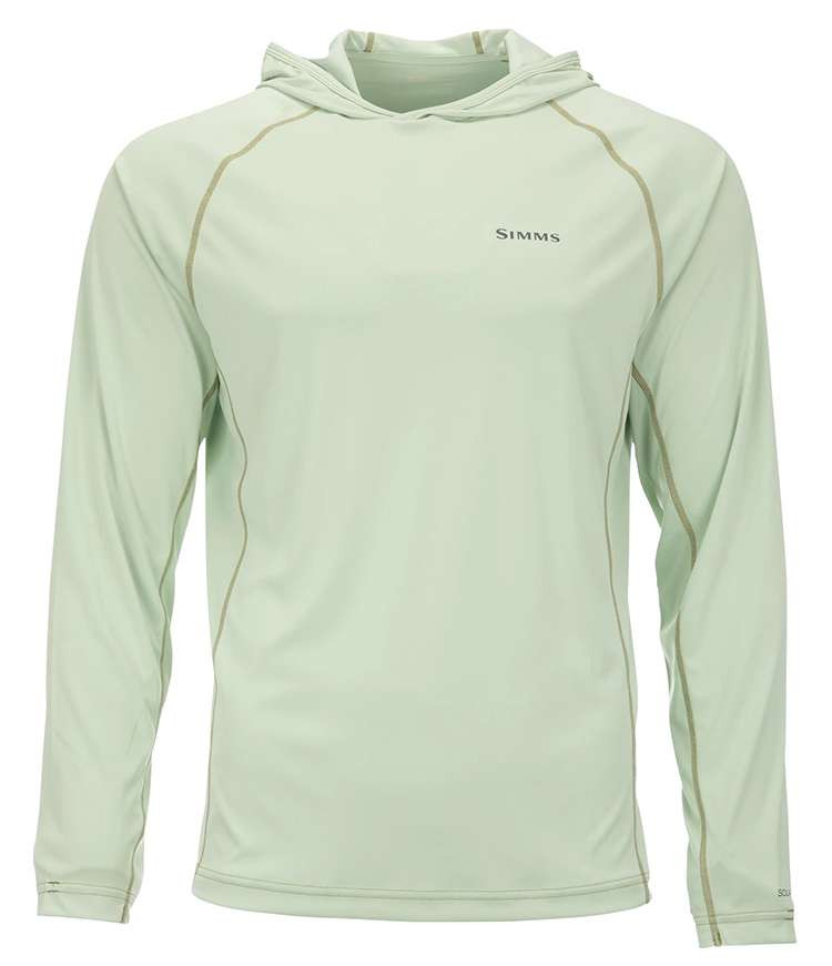 Simms Solarflex Hoody - Light Green - Large - TackleDirect