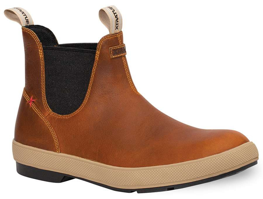B.Cꕤ︎︎·͜· Xtratuf Mens Legacy Leather Chelsea Boot - Cathay Spice - 11