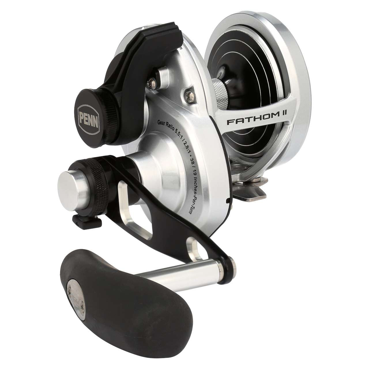 W*U様 PENN FATHOM II 25NLD2 ペン ファゾム2 新品未使 Penn FTHII25NLD2 Fathom II Lever Drag Reel - TackleDirect