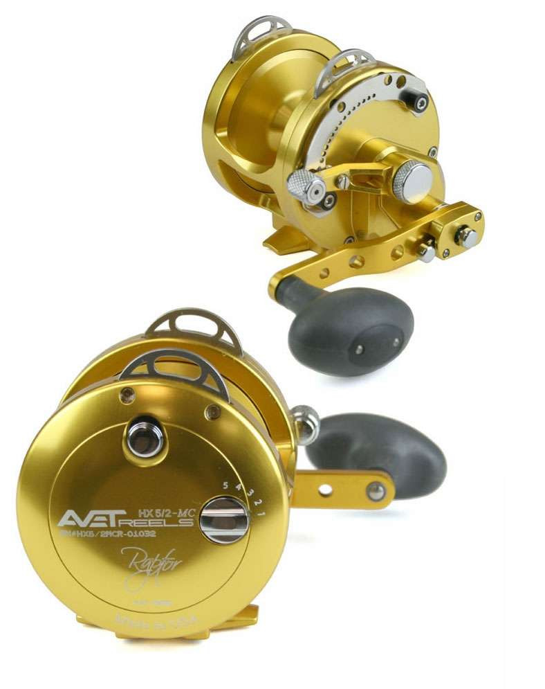 Avet HX 5/2 MC Raptor Two-Speed Lever Drag Casting Reels