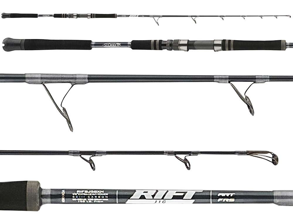 St. Croix RIFSJ66MH Rift Jig Spinning Rod - TackleDirect