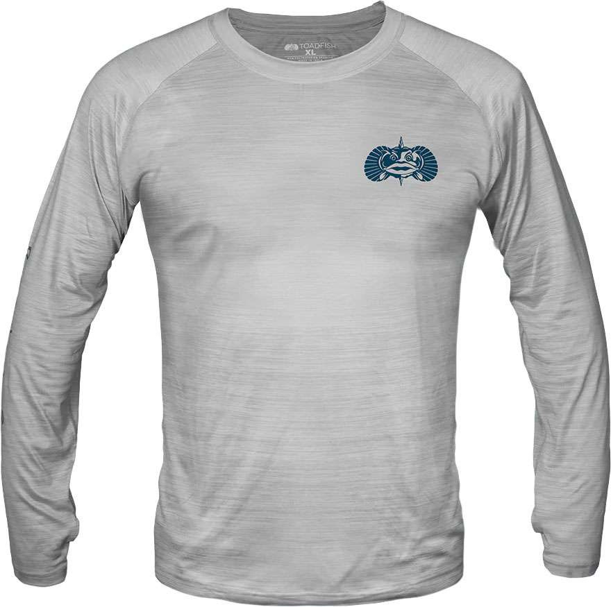 Toadfish Technical Performance LS - Grey - M - TackleDirect