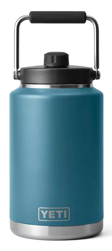 YETI Rambler One Gallon Jug - Nordic Blue - TackleDirect