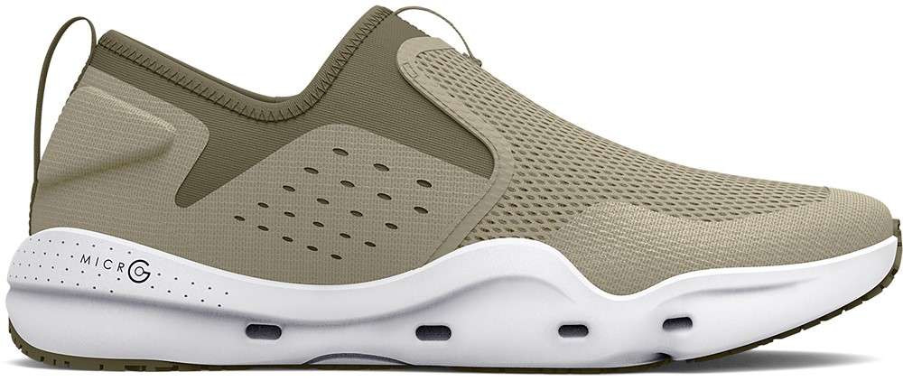 Under Armour Micro G Kilchis Slip Khaki Gray TackleDirect