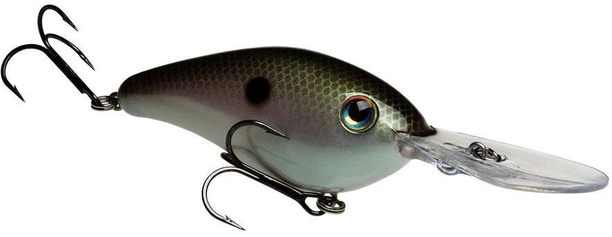 Strike King Pro Model Hard Knock 6XD Crankbait - Green Gizzard