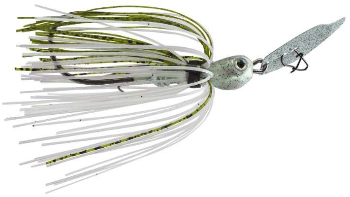 Strike King Thunder Cricket Bladed Jig - 1/2oz - Olive Shad