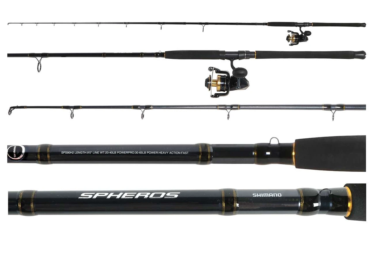 Shimano PSPSW8000HGASPS90H2 Spheros SW Spinning Combo - TackleDirect Shimano PSPSW8000HGASPS90H2 Spheros SW Spinning Combo - TackleDirect