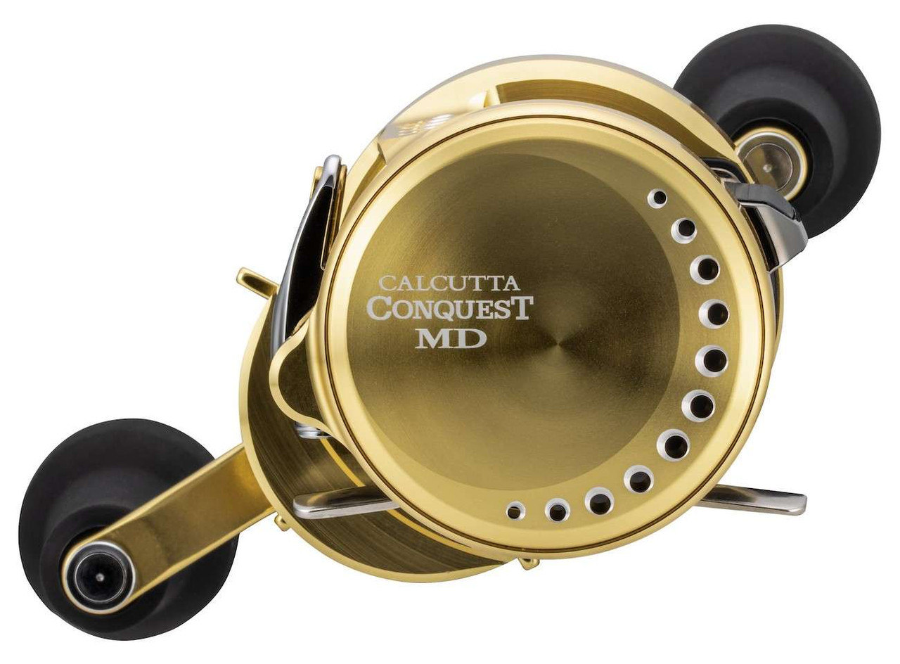 Shimano CTCNQMD400XGLHB Calcutta Conquest MD Reel - TackleDirect