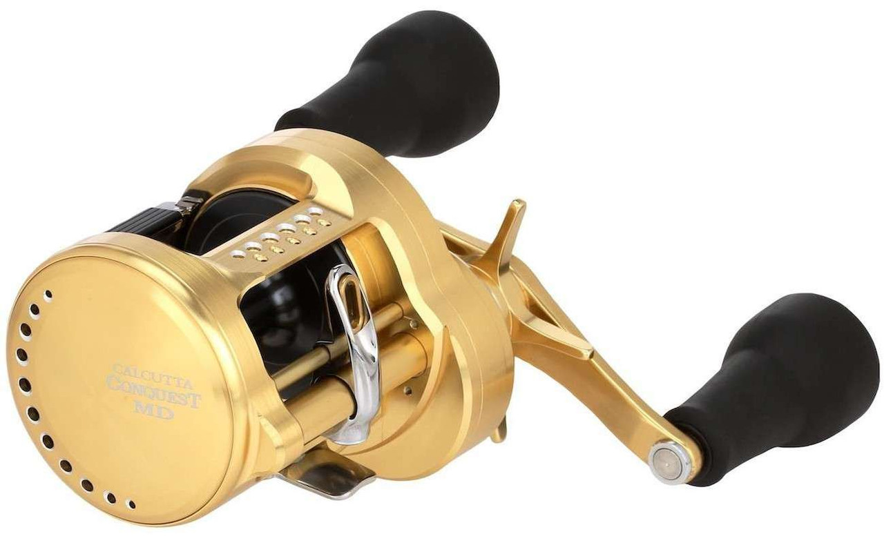 Shimano CTCNQMD401XGLHB Calcutta Conquest MD Reel - TackleDirect