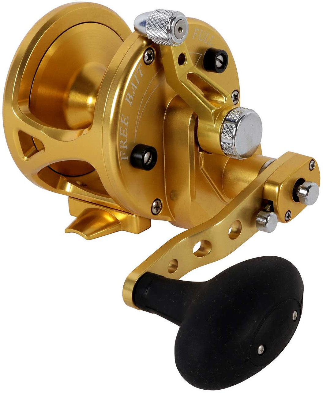 Avet JX G2 6/3 2-Speed Reel - Gold (No Glide Plate) - TackleDirect