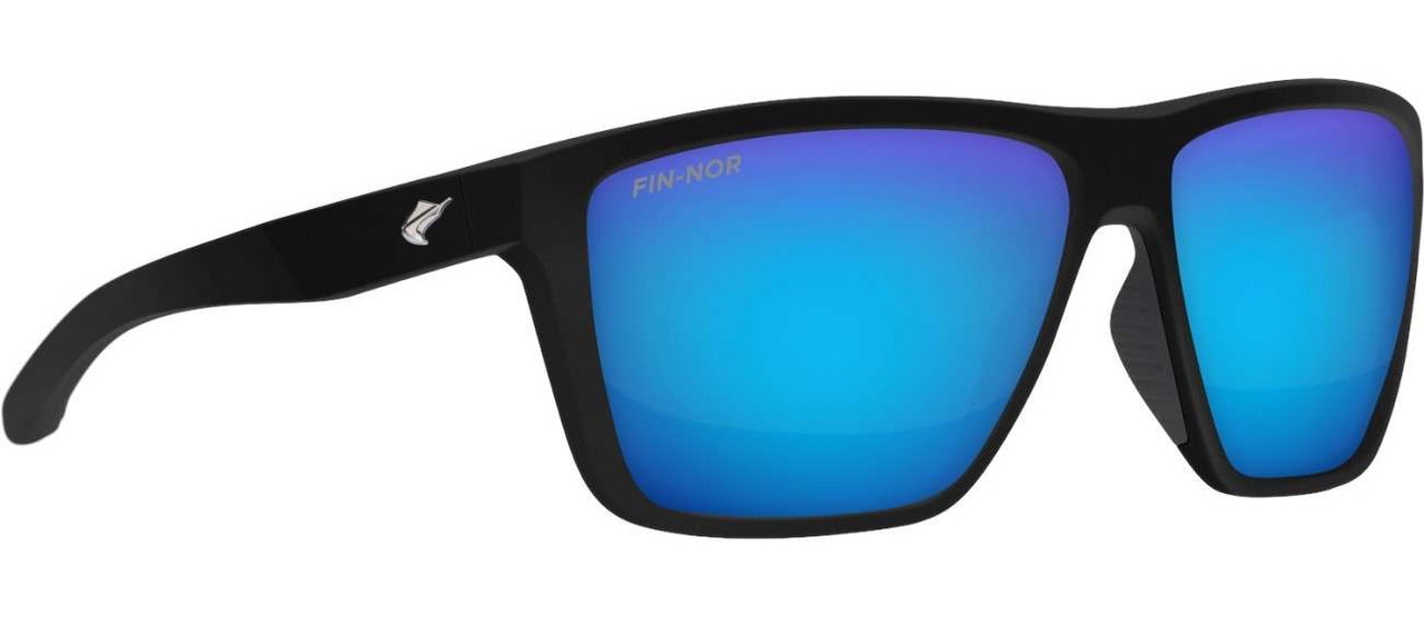 Fin-Nor Big Pine - MtBlk Frame/BlMrGr Lens- TackleDirect