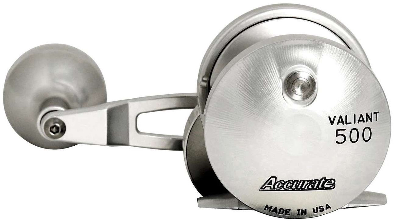 Accurate BV-500-S BV Conventional Reel - Silver - TackleDirect